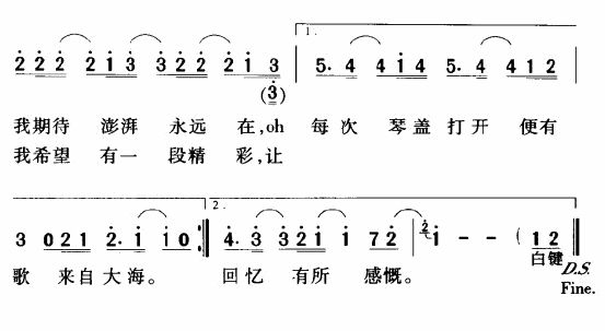 piano(韩剧《钢琴》主题曲）简谱